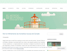 Tablet Screenshot of elmundoesmipueblo.com